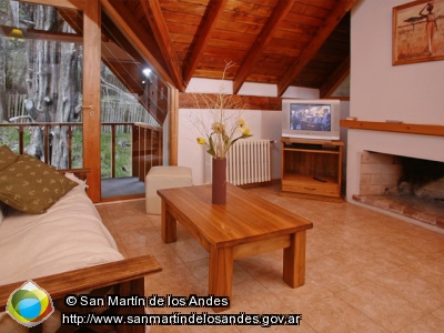 Foto Vista interior estar (San Martín de los Andes)