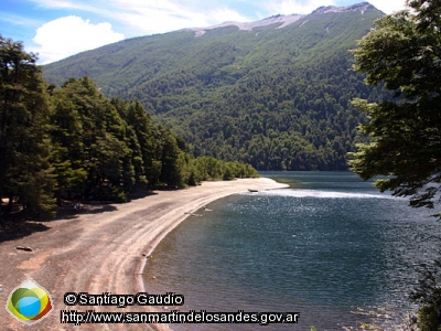 Foto Lago Curruhué grande (Santiago Gaudio)