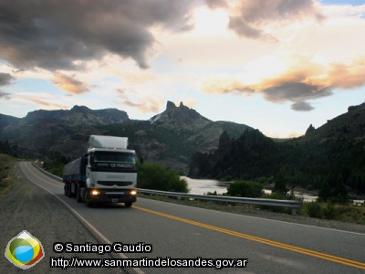 Foto Río Limay - Confluencia (Santiago Gaudio)