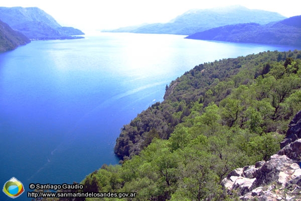 Foto Vista del lago Lácar (Santiago Gaudio)