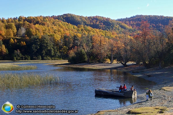 Foto Lago Nonthué (Guillermo Hermosilla)