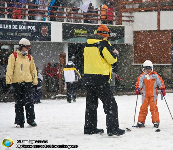 Foto Base del cerro Chapelco (Santiago Gaudio)