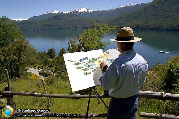 Foto Pintura al aire libre (Santiago Gaudio)