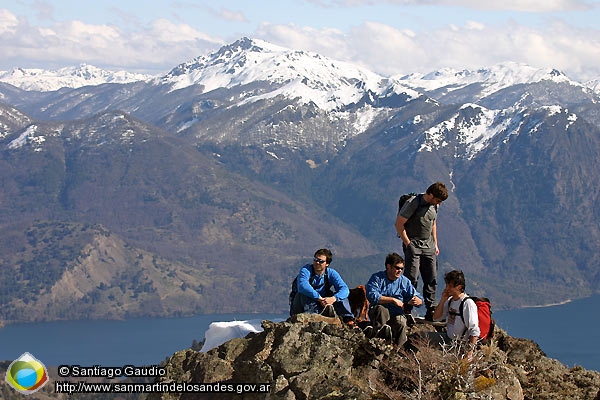 Foto Cerro Colorado ascendiendo (Santiago Gaudio)