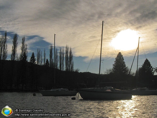 Foto Muelle del lago Lácar (Santiago Gaudio)