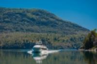 Foto Lancha en el Lago Lacar (Efrain Dávila)