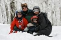 Foto Nieve en familia (Luciano Busca)