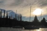 Foto Muelle del lago Lácar (Santiago Gaudio)