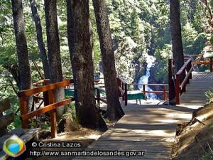 Foto Pasarelas Cascada Chachín (Cristina Lazos)