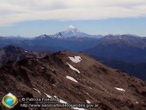 Foto Vista del Volcán Lanín (Patricia Friedrich)