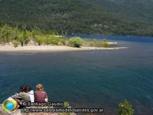 Foto Angostura del lago Nonthué (Santiago Gaudio)