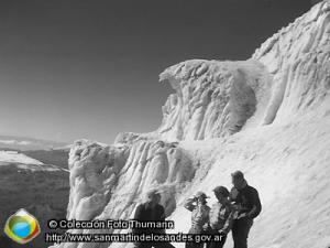 Foto Ascensión al Volcán Lanín (Colección Foto Thumann)